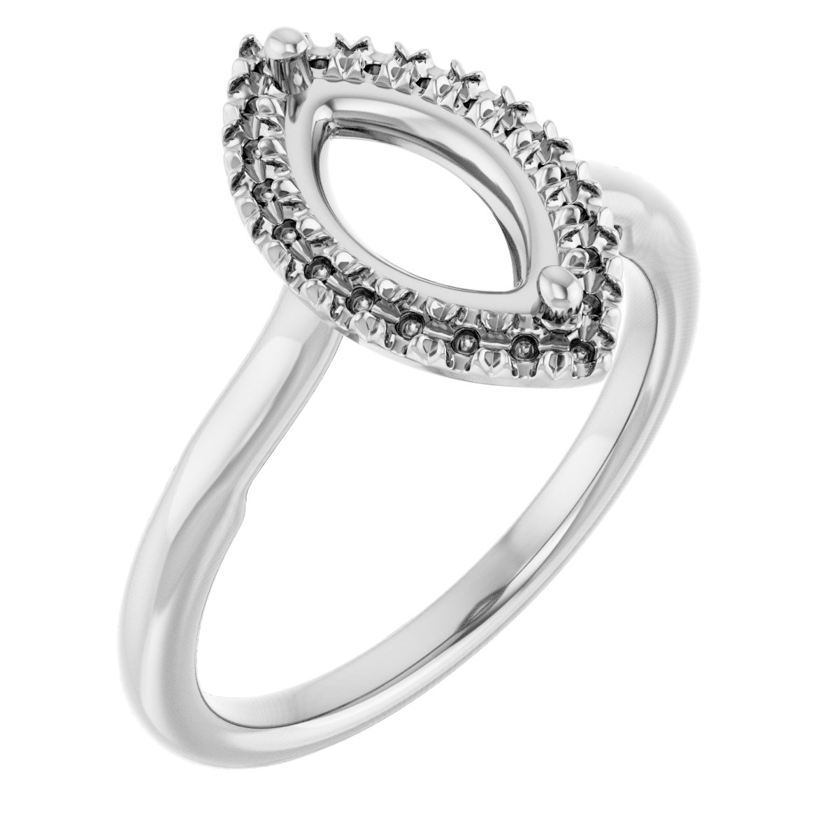 Halo-Style Engagement Ring