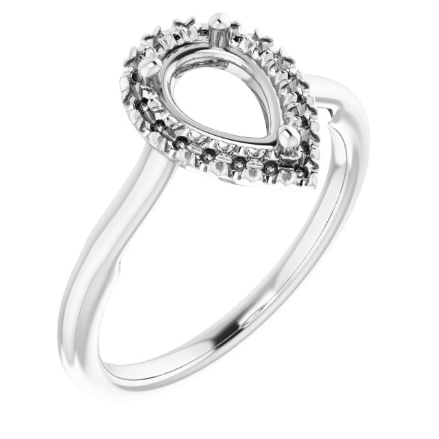 Halo-Style Engagement Ring