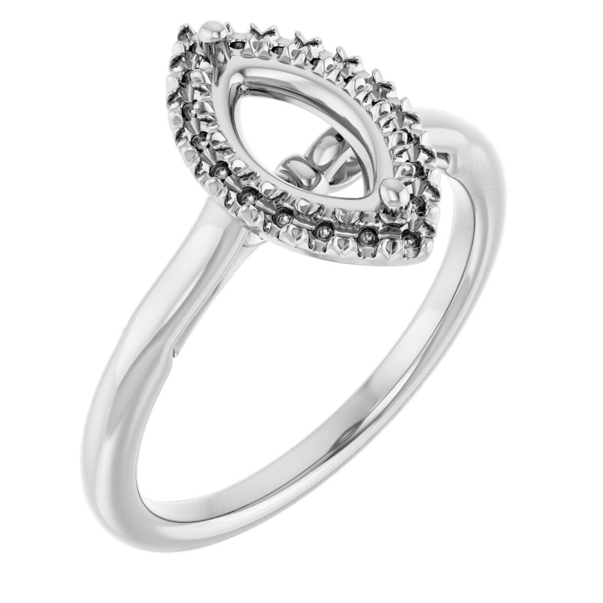 Halo-Style Engagement Ring