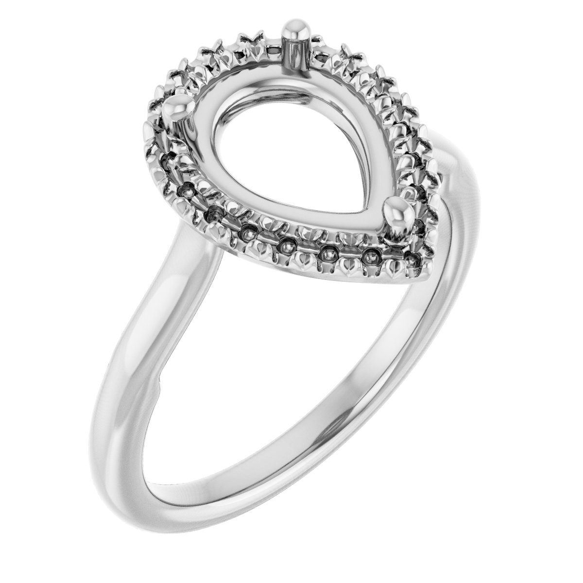 Halo-Style Engagement Ring