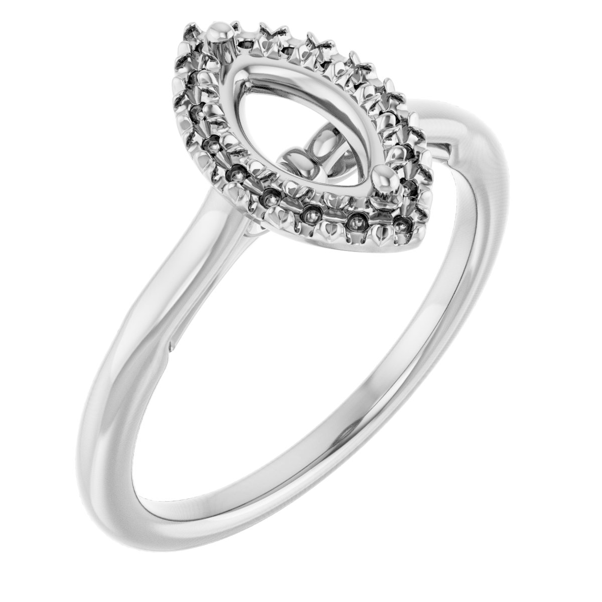 Halo-Style Engagement Ring
