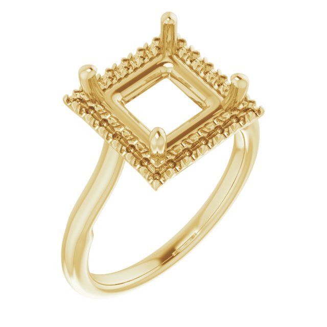 Halo-Style Engagement Ring