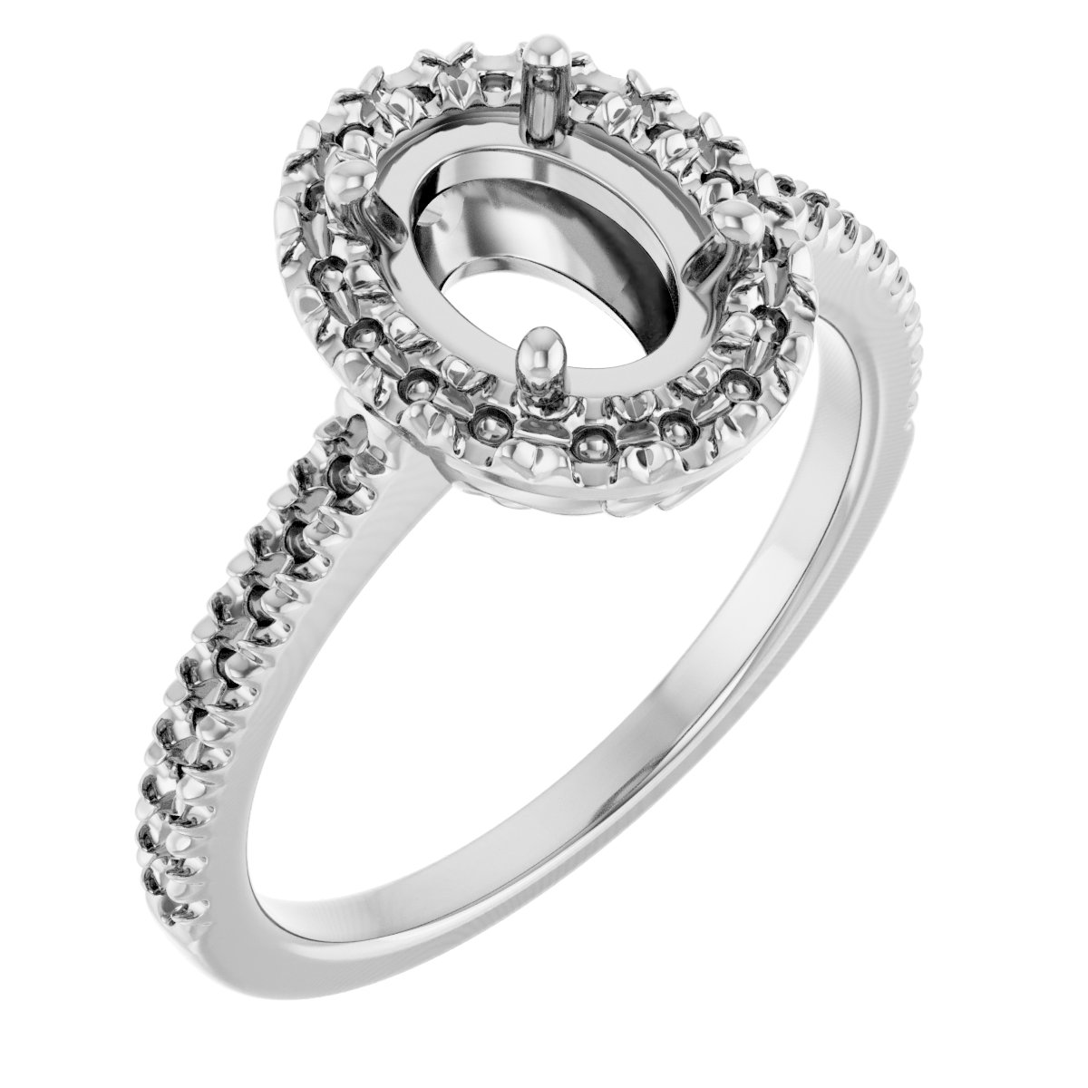 Halo-Style Ring