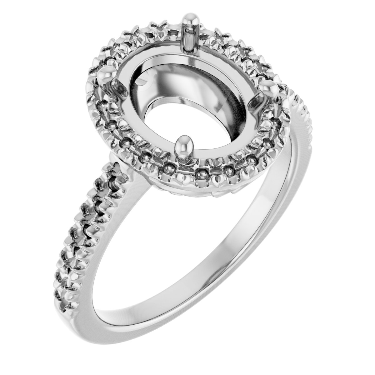 Halo-Style Ring