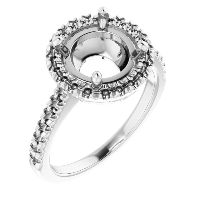 Halo-Style Ring