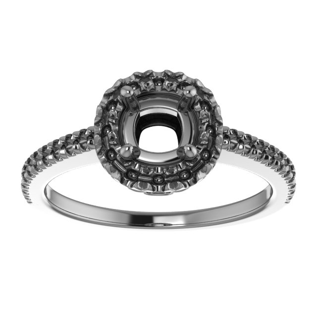 9x9 mm Square Ring Mounting view 3
