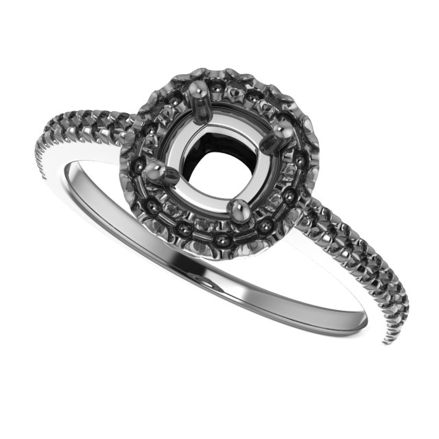 9x9 mm Square Ring Mounting view 5