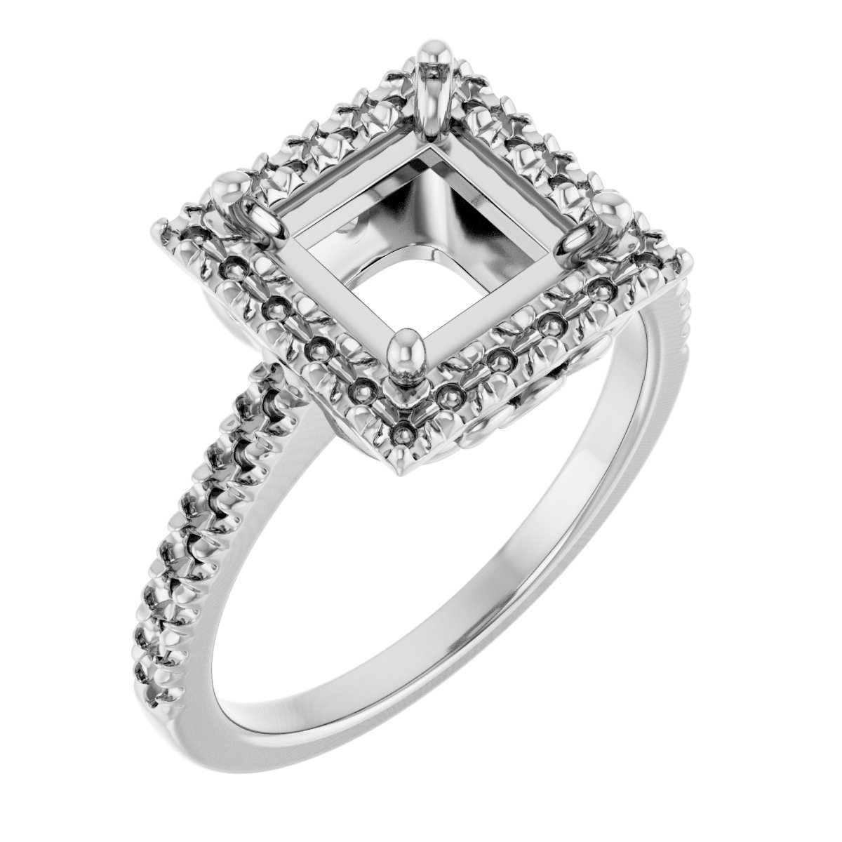 Halo-Style Ring