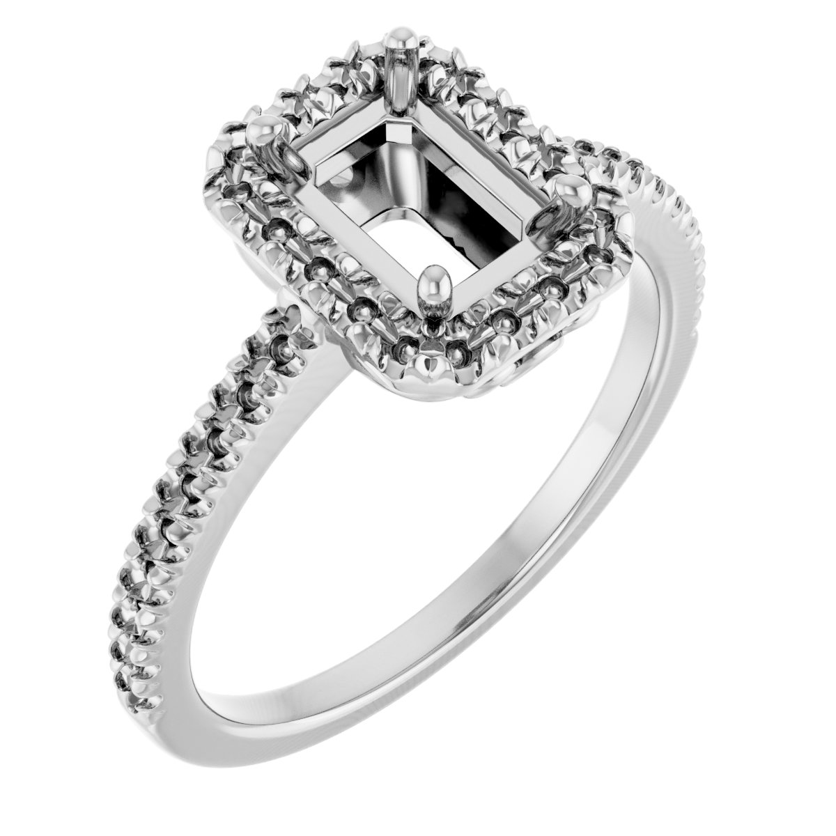 Halo-Style Ring