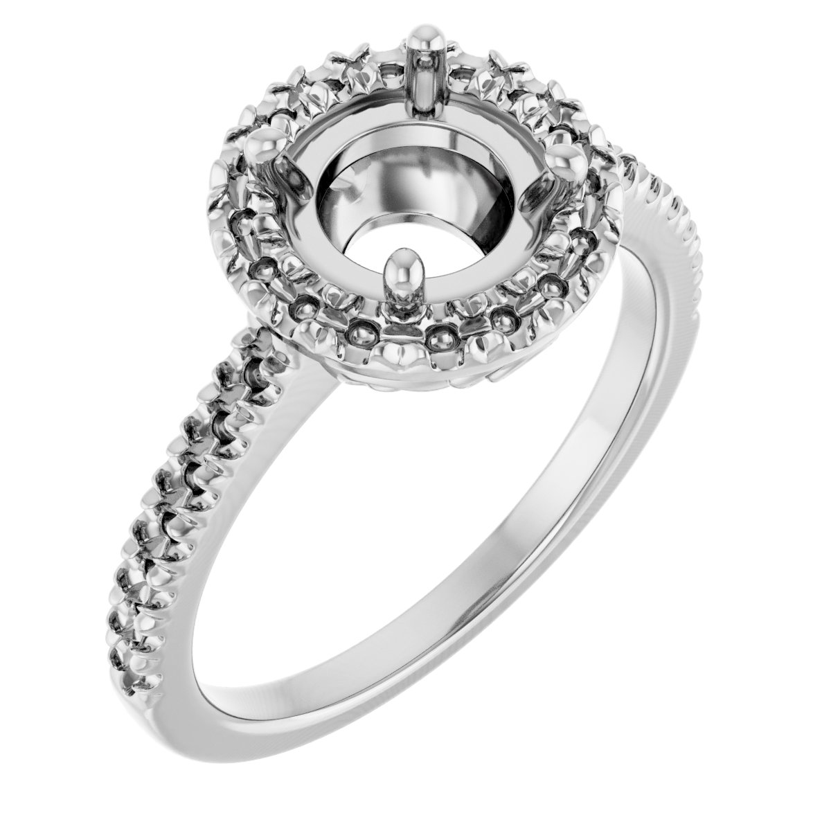 Halo-Style Ring