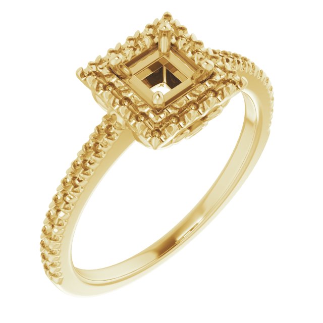 14k Yellow Gold