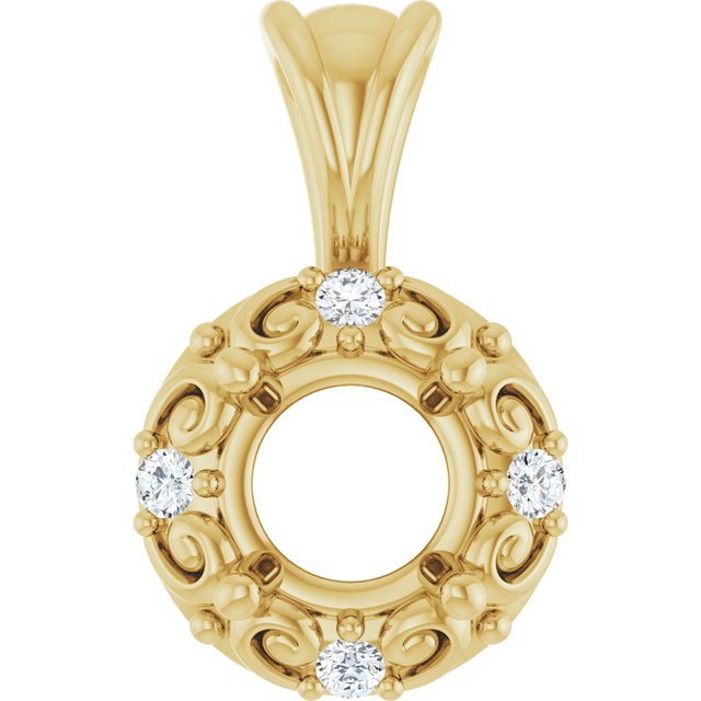 14k Yellow Gold