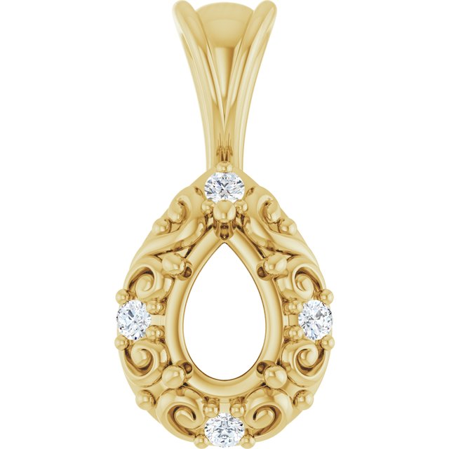 14k Yellow Gold