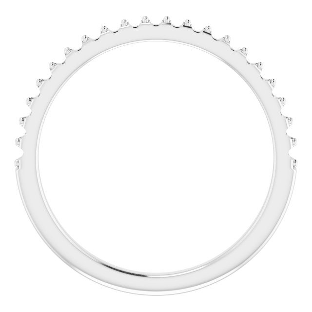 Band Mounting for 7 x 7 mm Heart Ring view 2