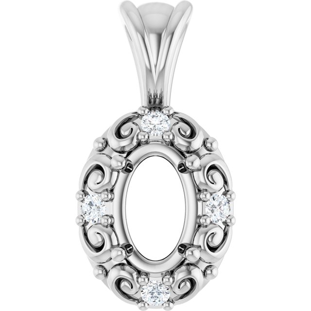 14k White Gold