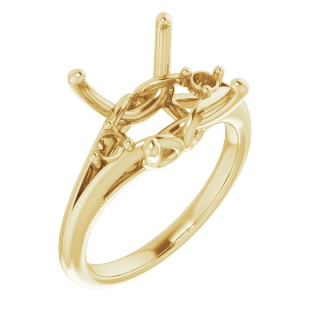 Accented Sculptural Ring