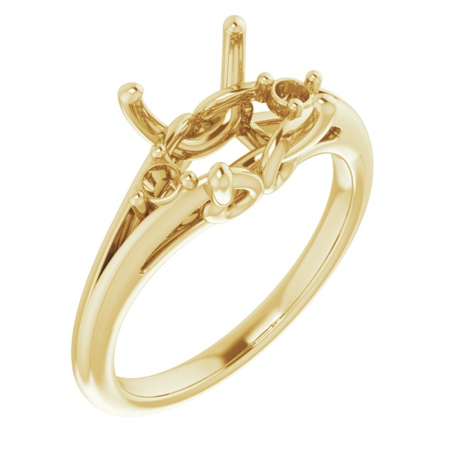 Accented Sculptural Ring
