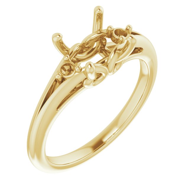Accented Sculptural Ring