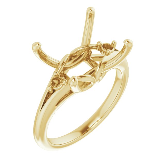 Accented Sculptural Ring