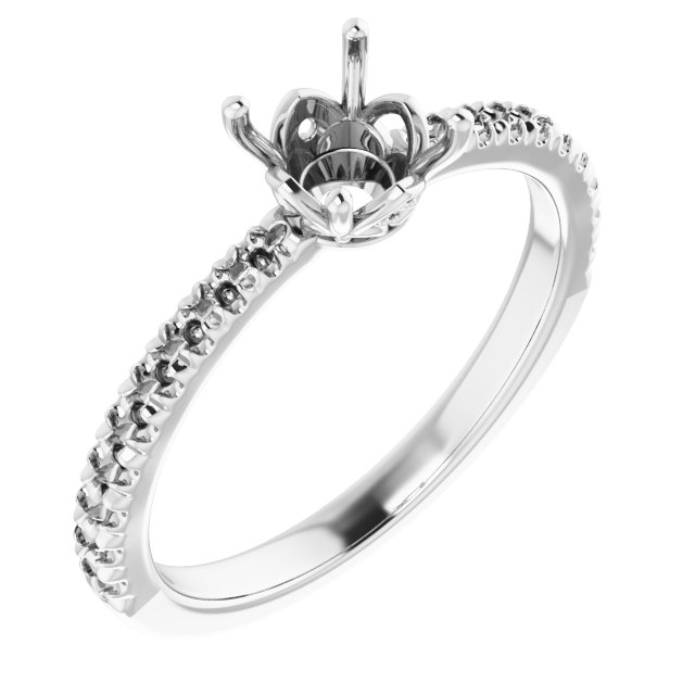 14k White Gold