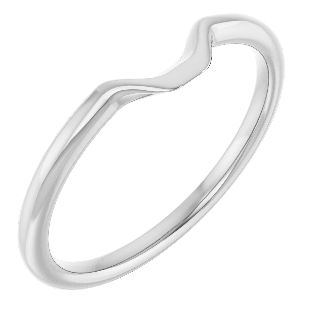 Bezel-Set Solitaire Engagement Ring or Band
