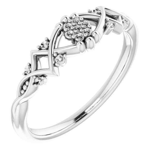 14k White Gold