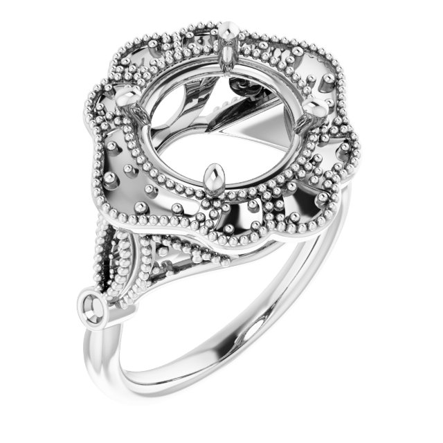 Halo-Style Engagement Ring