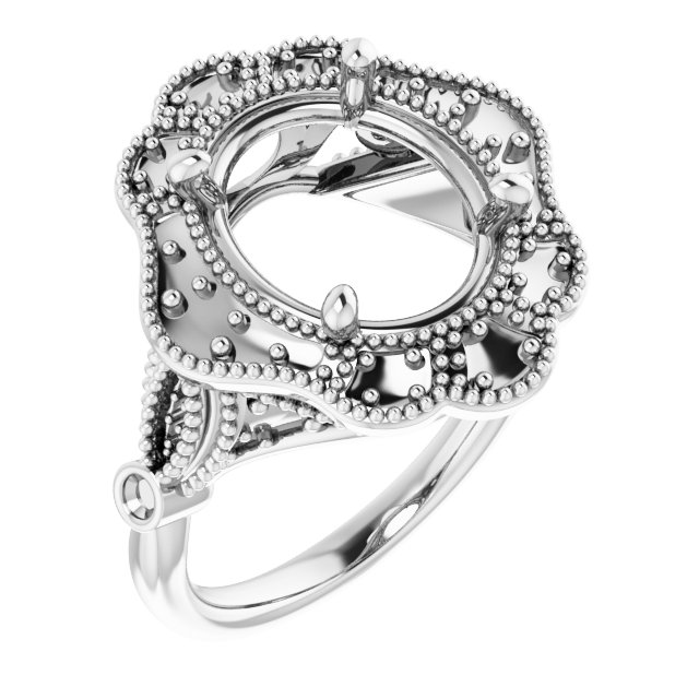 Halo-Style Engagement Ring