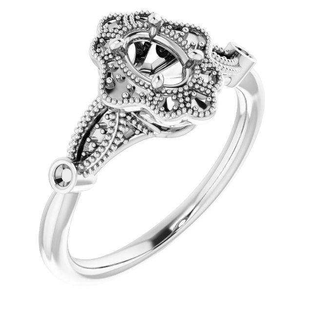 Halo-Style Engagement Ring