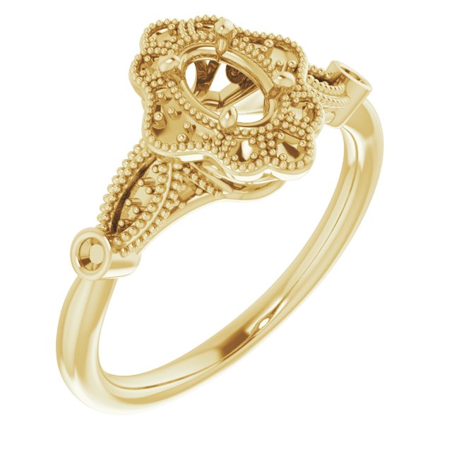 14k Yellow Gold