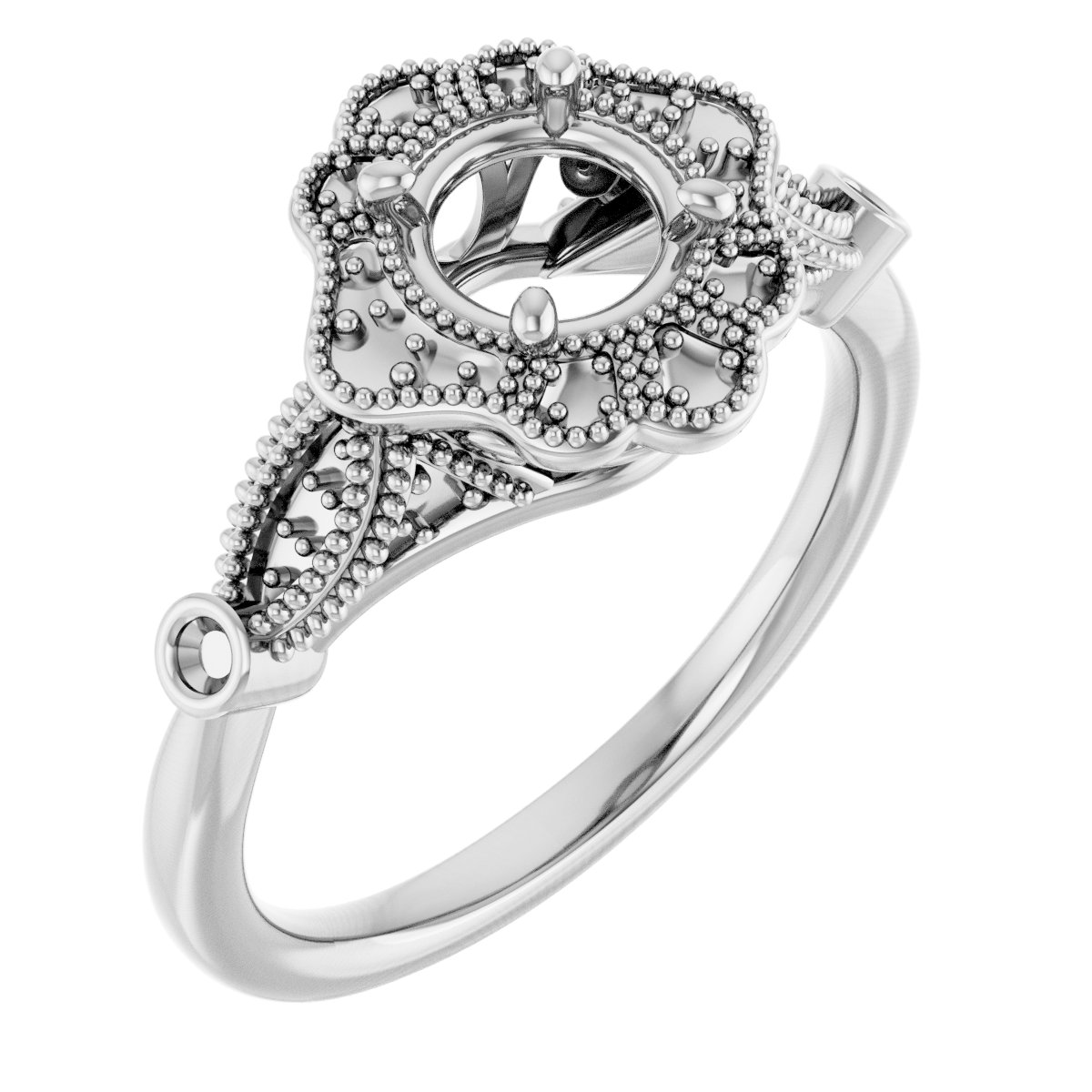 Halo-Style Engagement Ring
