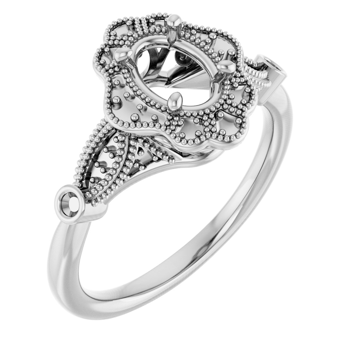 Halo-Style Engagement Ring