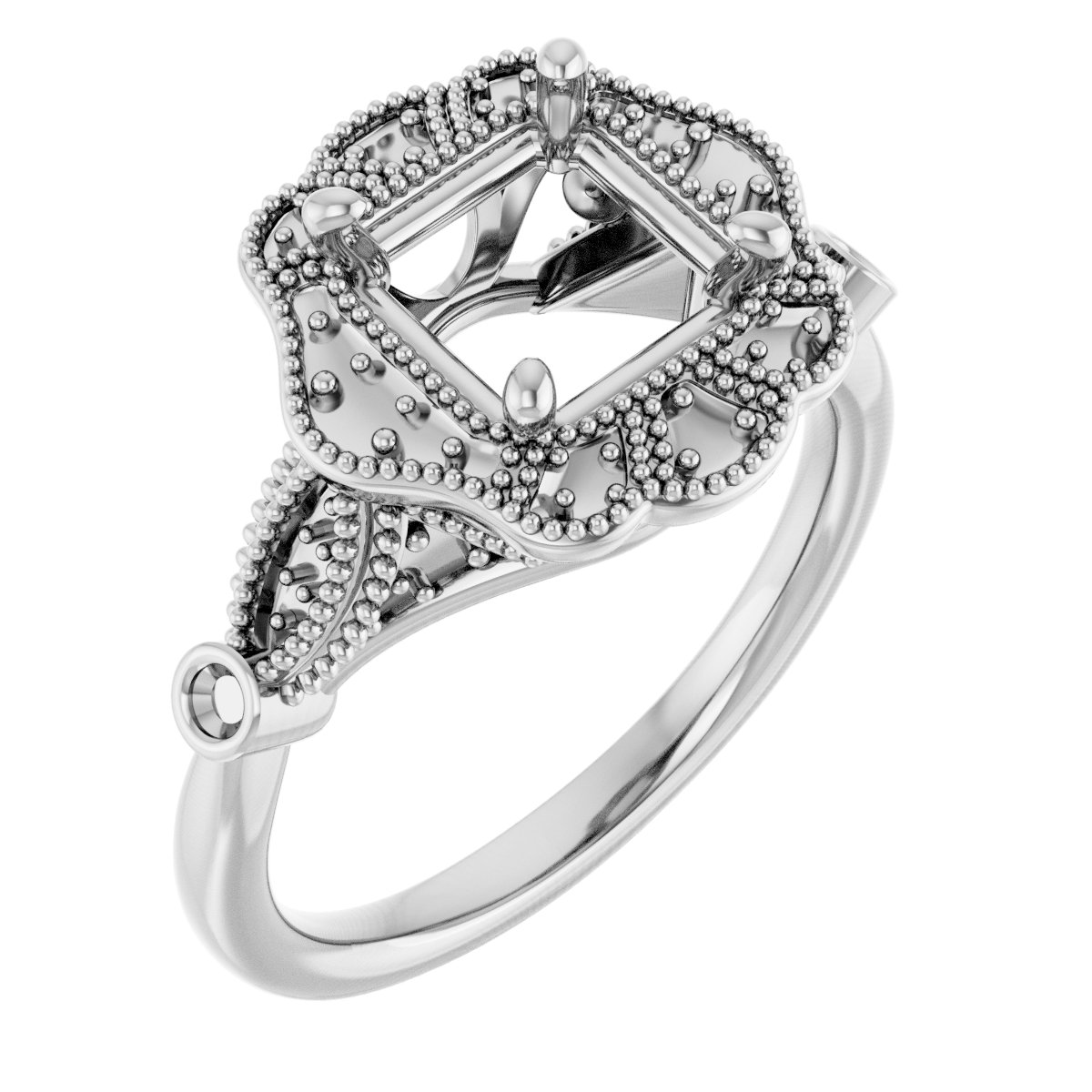 Halo-Style Engagement Ring