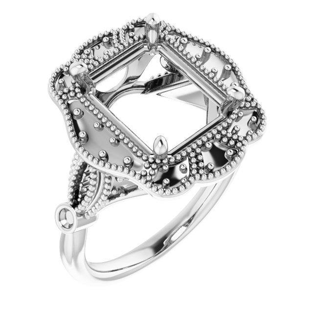 Halo-Style Engagement Ring