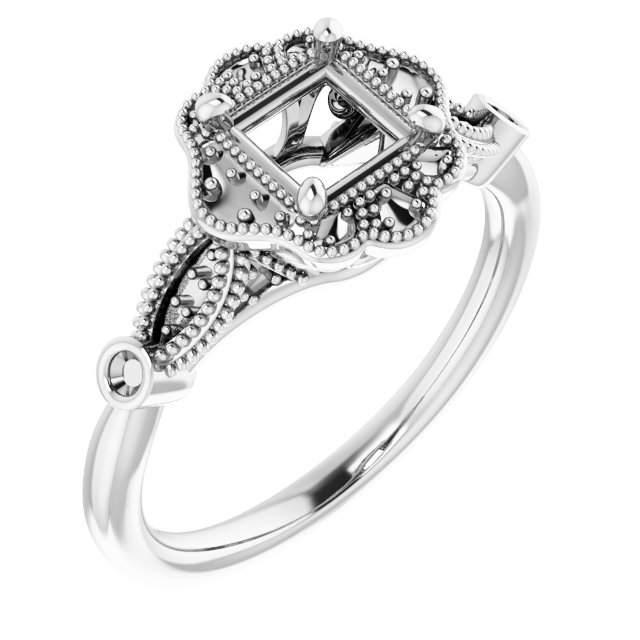 Halo-Style Engagement Ring