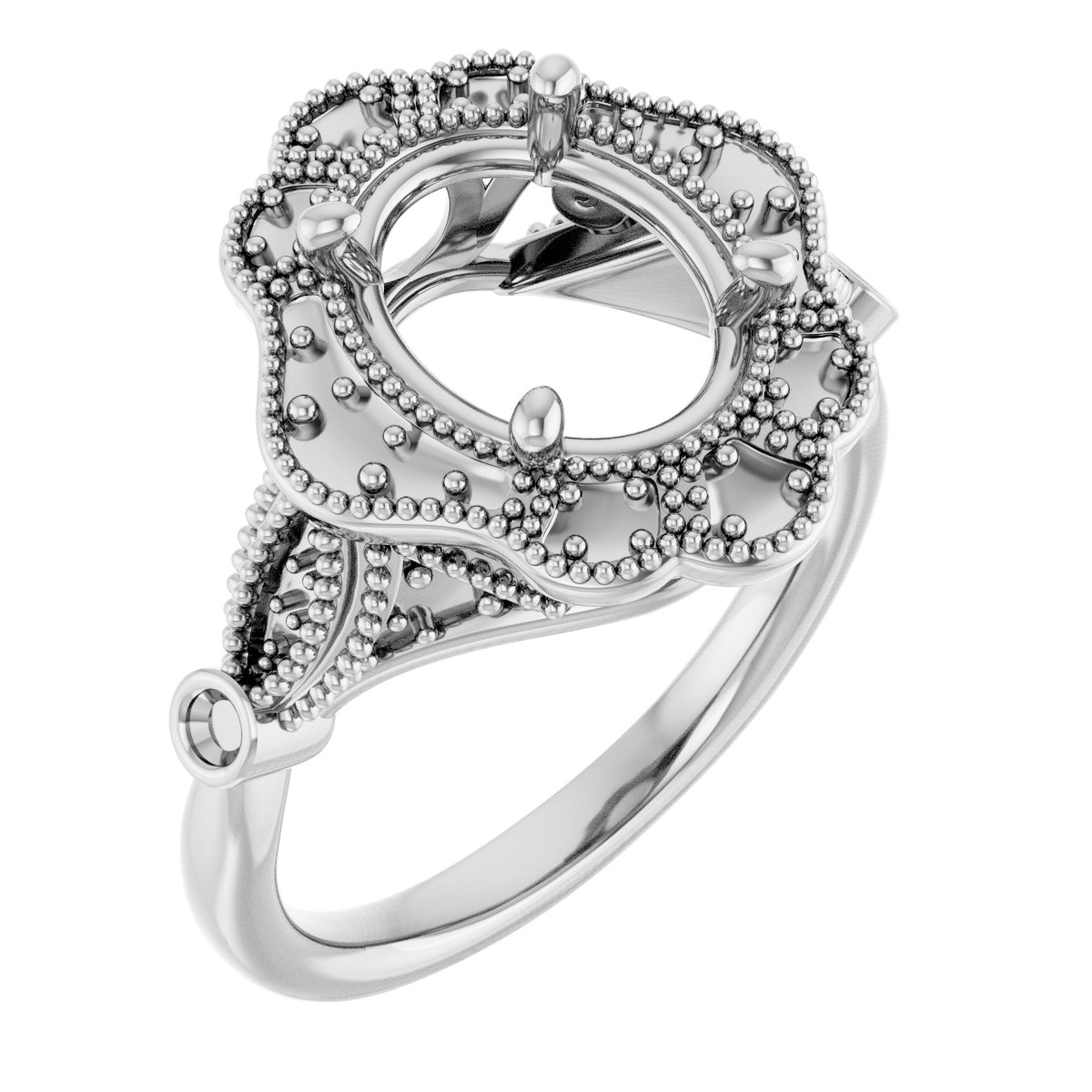Halo-Style Engagement Ring