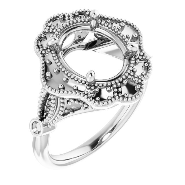 Halo-Style Engagement Ring