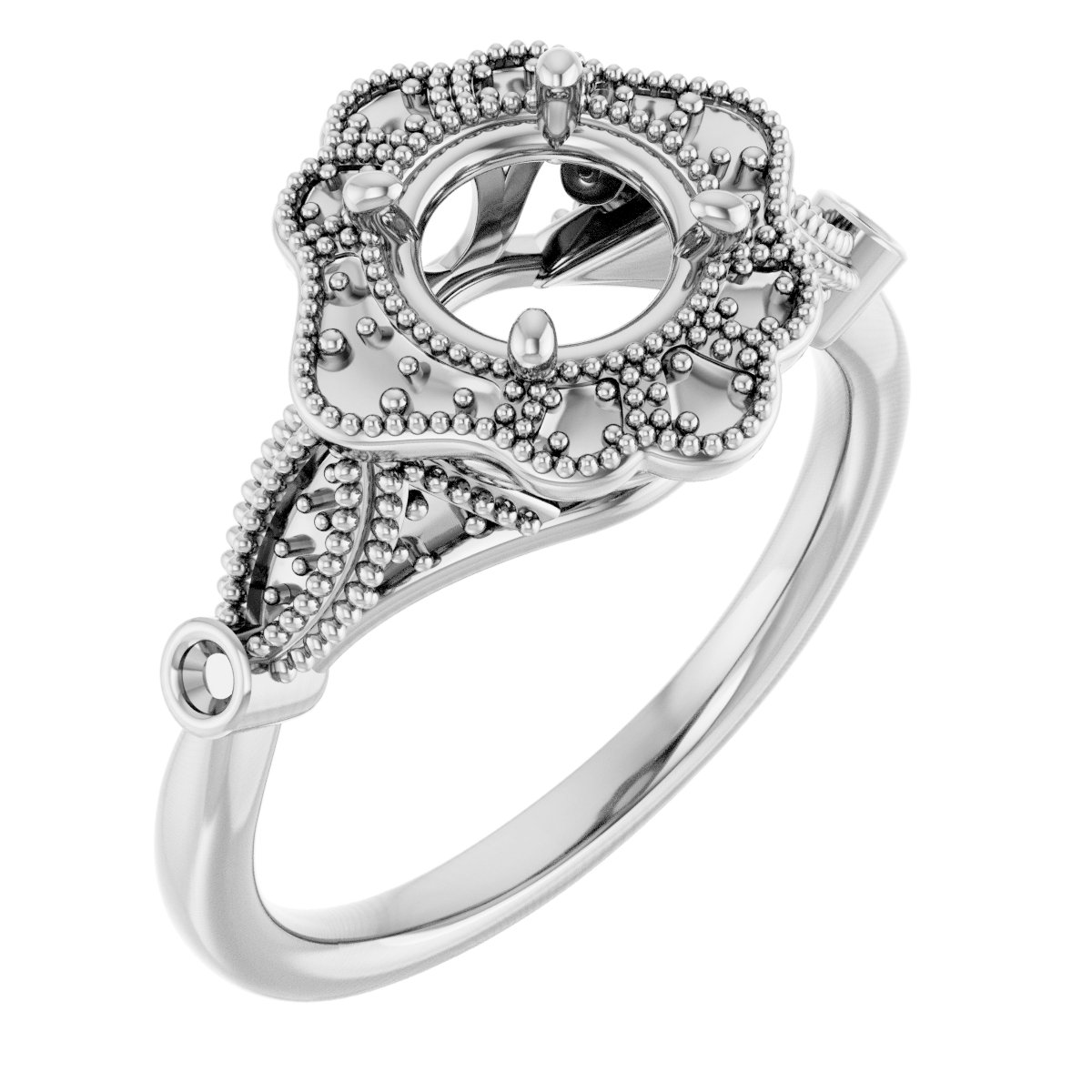 Halo-Style Engagement Ring