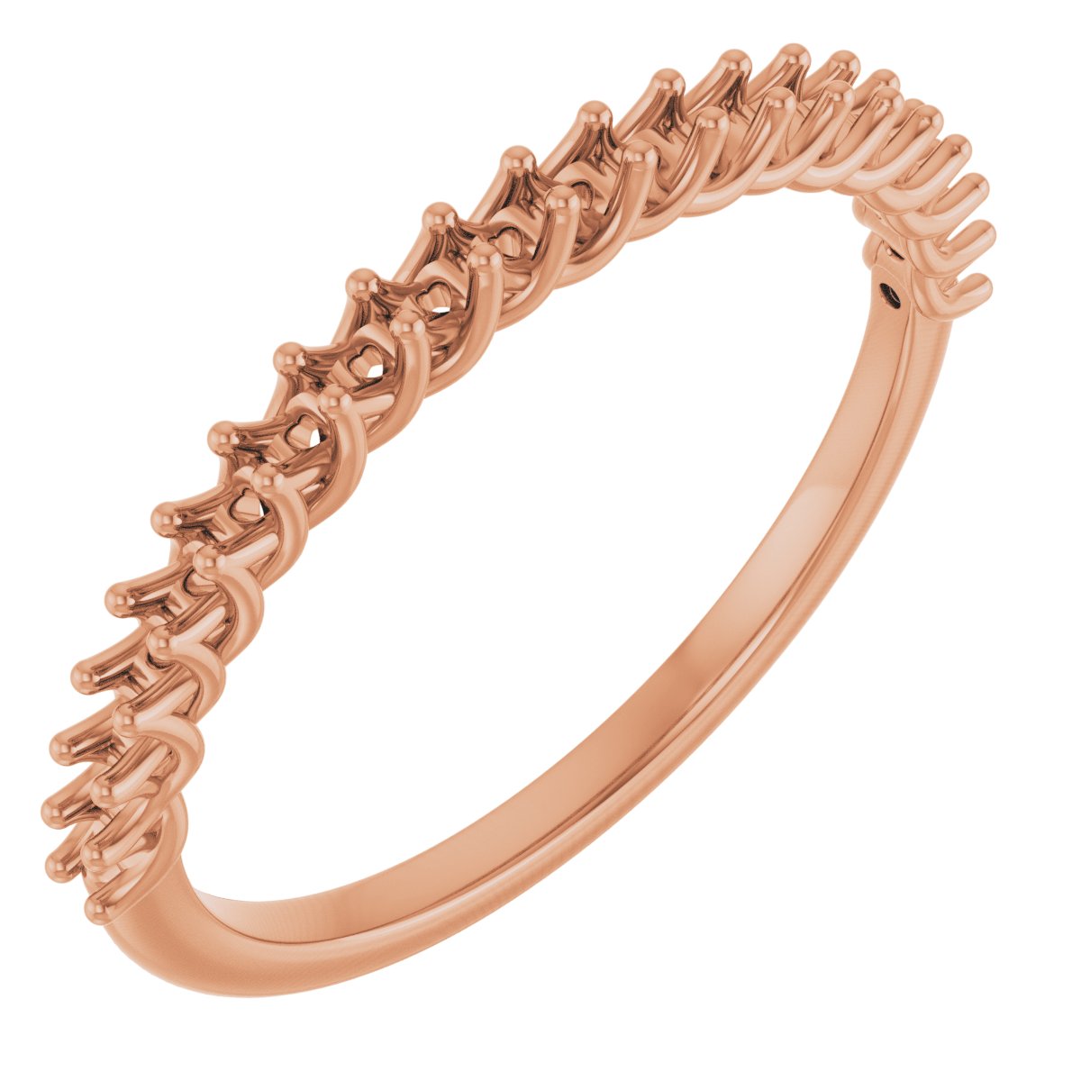 Woven-Design Anniversary Band