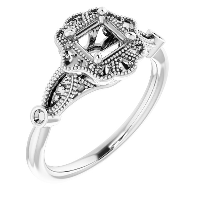 Halo-Style Engagement Ring