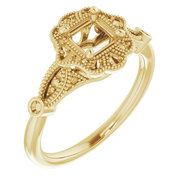 14k Yellow Gold