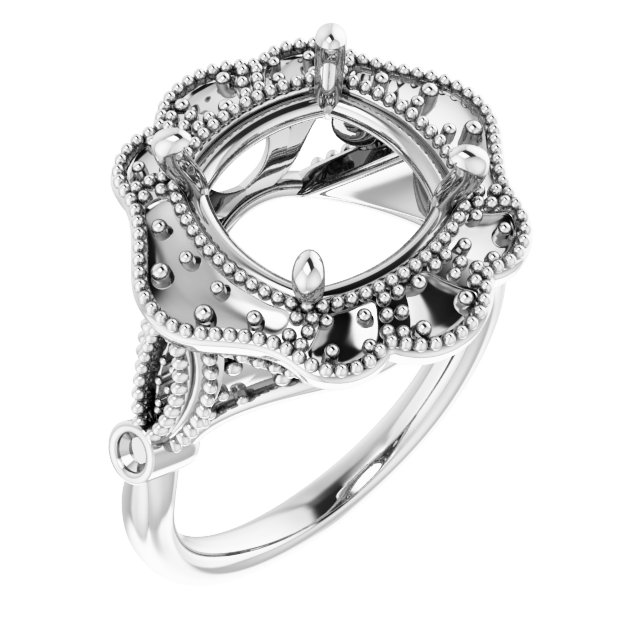 Halo-Style Engagement Ring