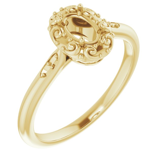 14k Yellow Gold
