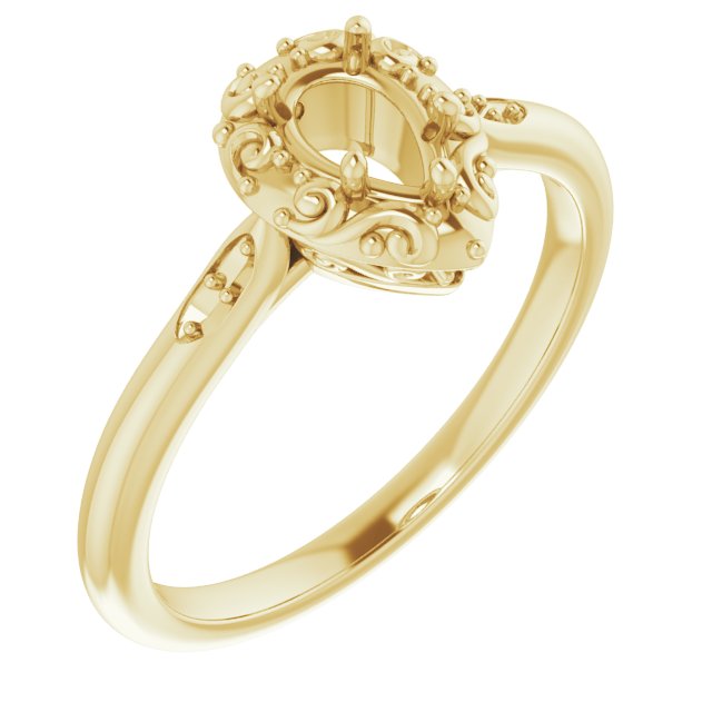 14k Yellow Gold