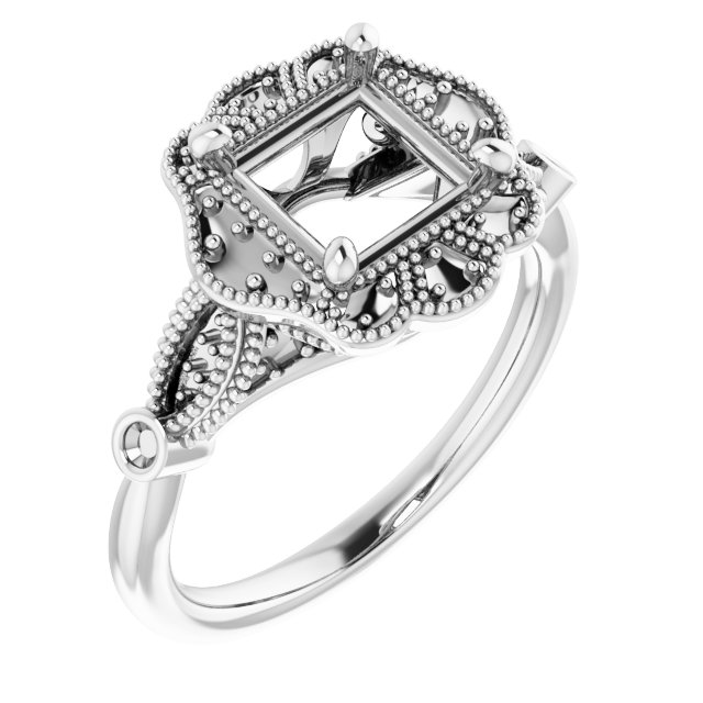 Halo-Style Engagement Ring