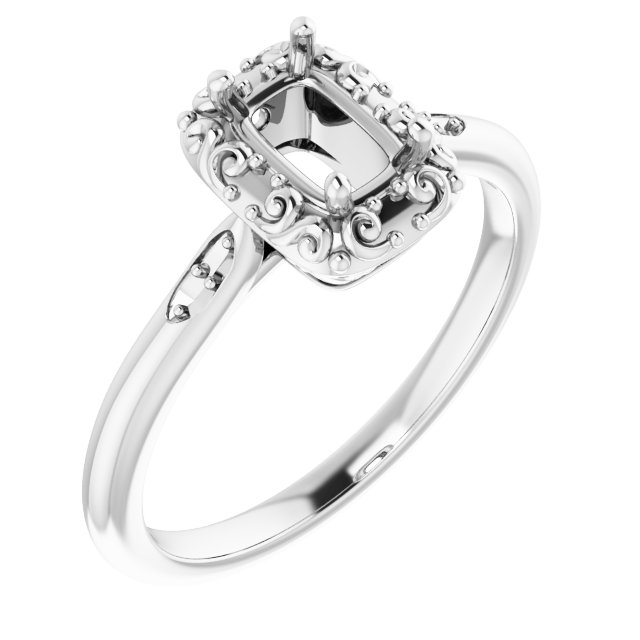 14k White Gold