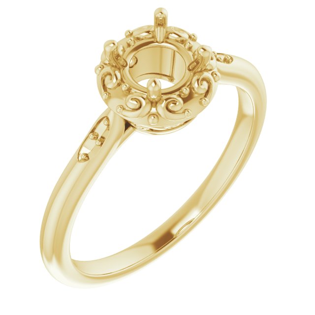 14k Yellow Gold