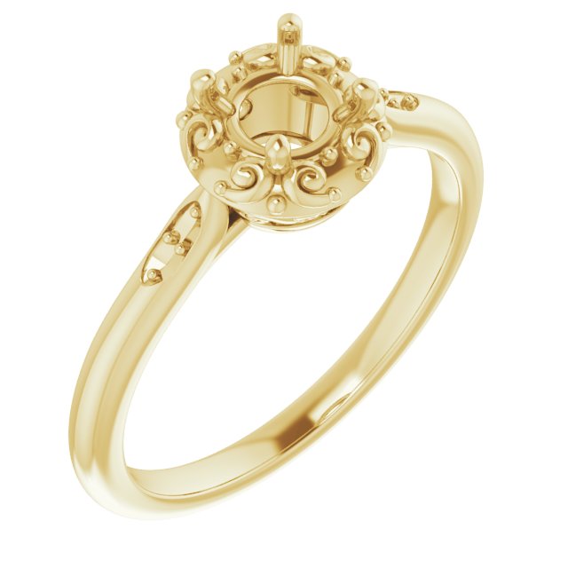 14k Yellow Gold