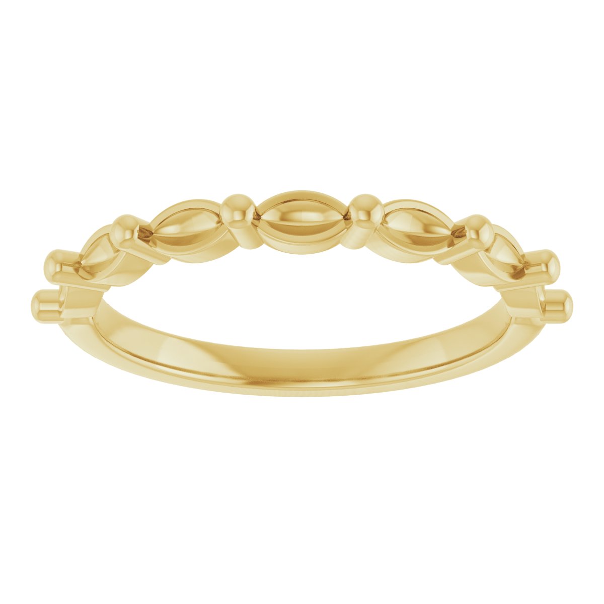 14K Yellow 1/2 CTW Diamond Anniversary Band  