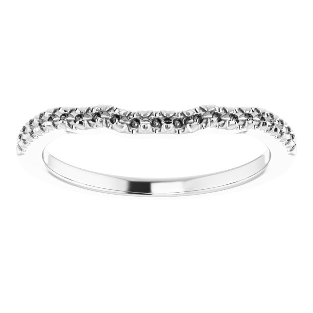Band Mounting for 10x10 mm Heart Ring view 3